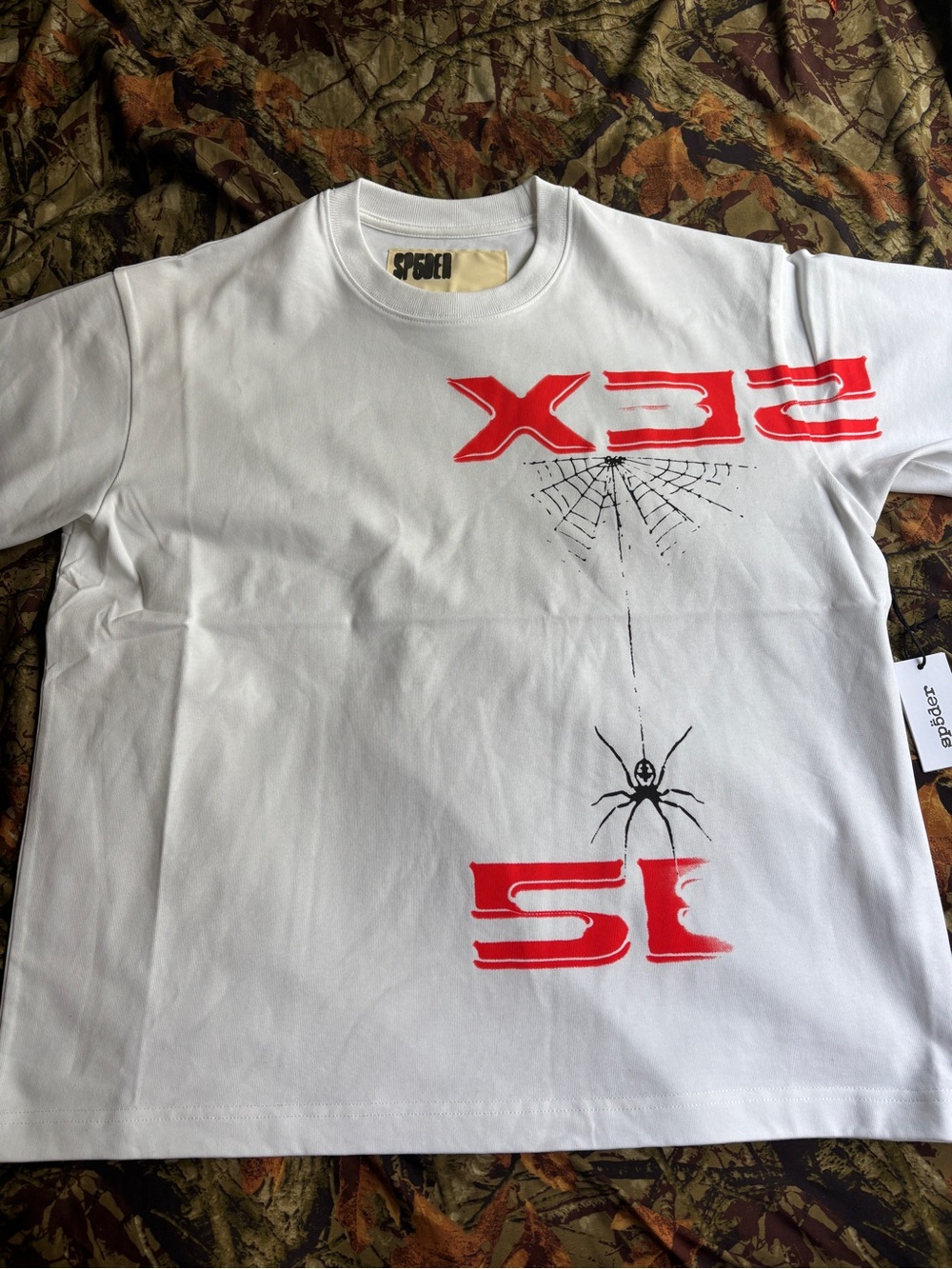Sp5der 5ex HW Tee “white”